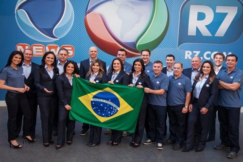 Equipe da Record que cobrirá o Pan  / Foto: Edu Moraes